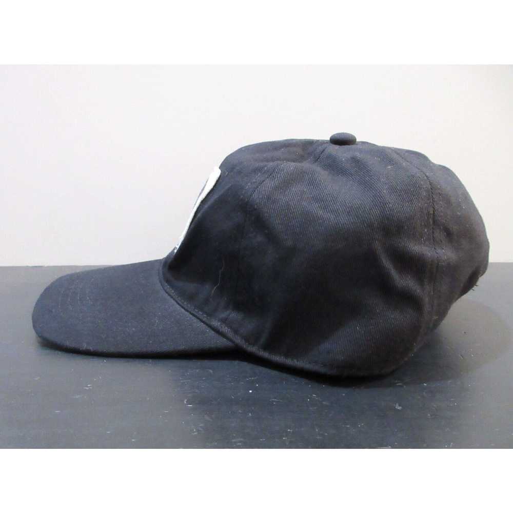 Vintage Rae Dunn Hat Cap Strap Back Black White M… - image 3