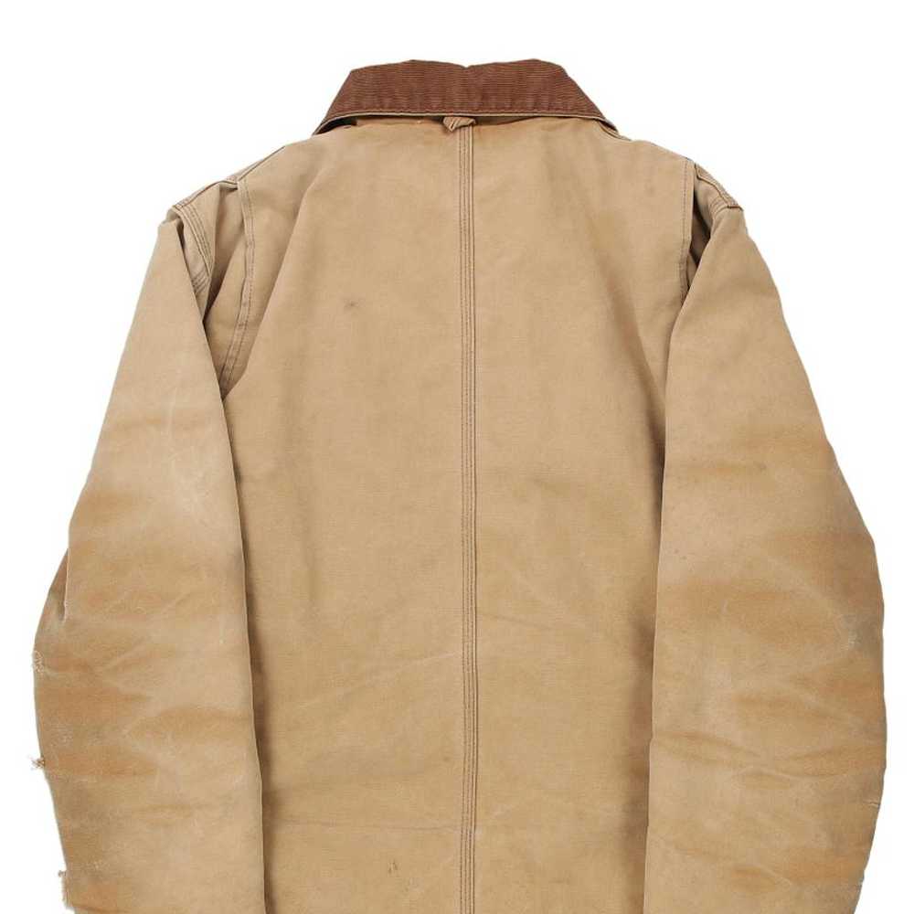 Heavily Worn Carhartt Jacket - XL Brown Cotton - image 7