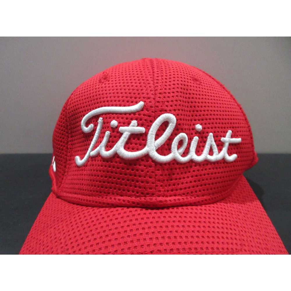Titleist Titleist Hat Cap Fitted Adult Medium Red… - image 2