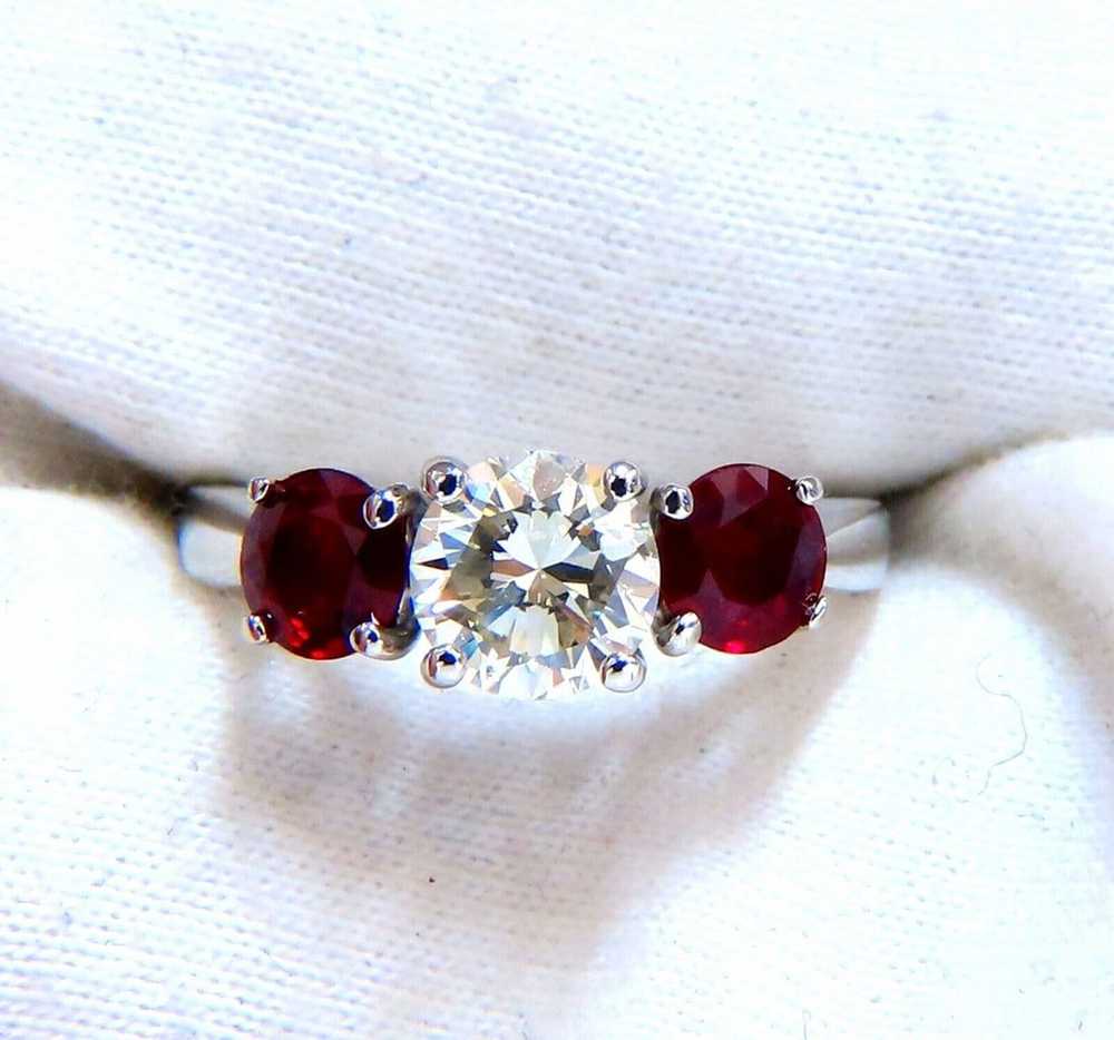 GIA Certified 1.06ct Natural Round Diamond Ruby r… - image 6