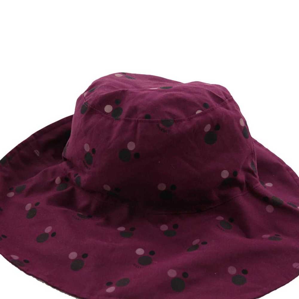 Max & Co Polka Dot Bucket Hat - No Size Purple Ny… - image 5
