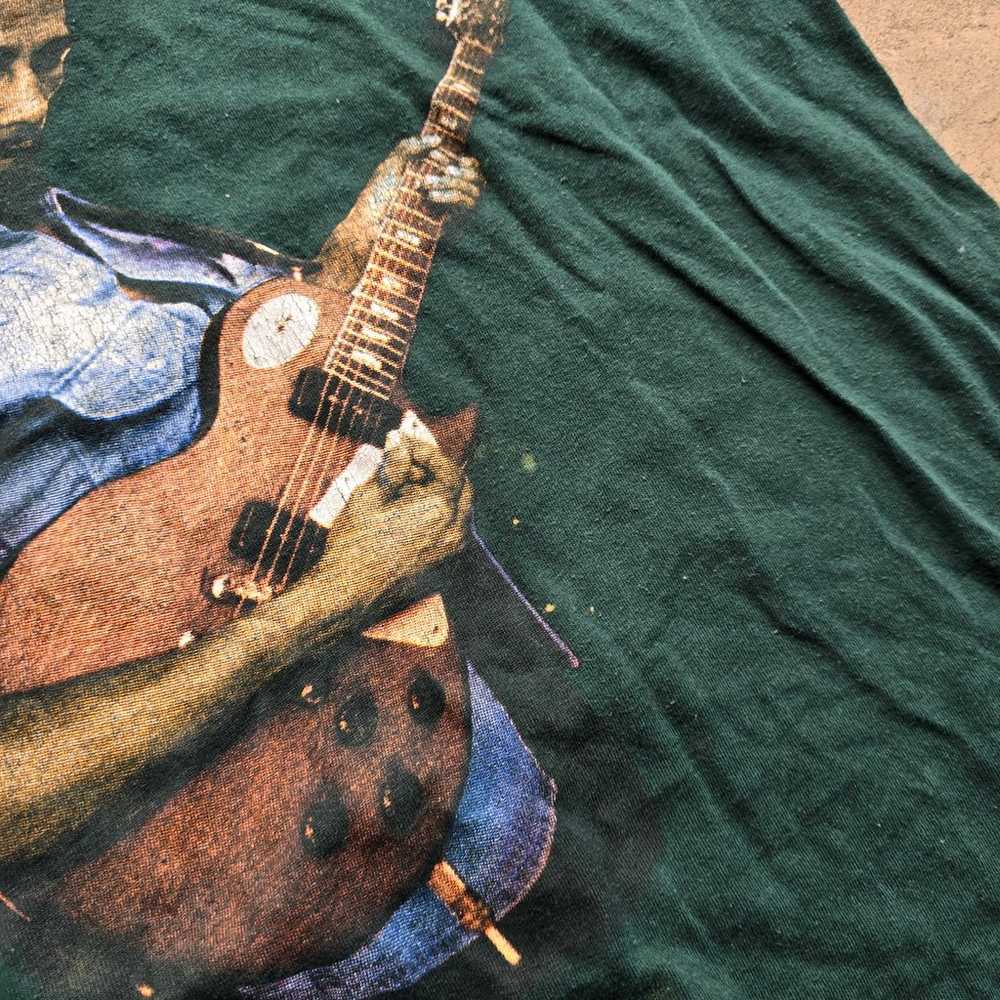 Vintage 90s Bob Marley No Dread Reggae Green Rap … - image 4