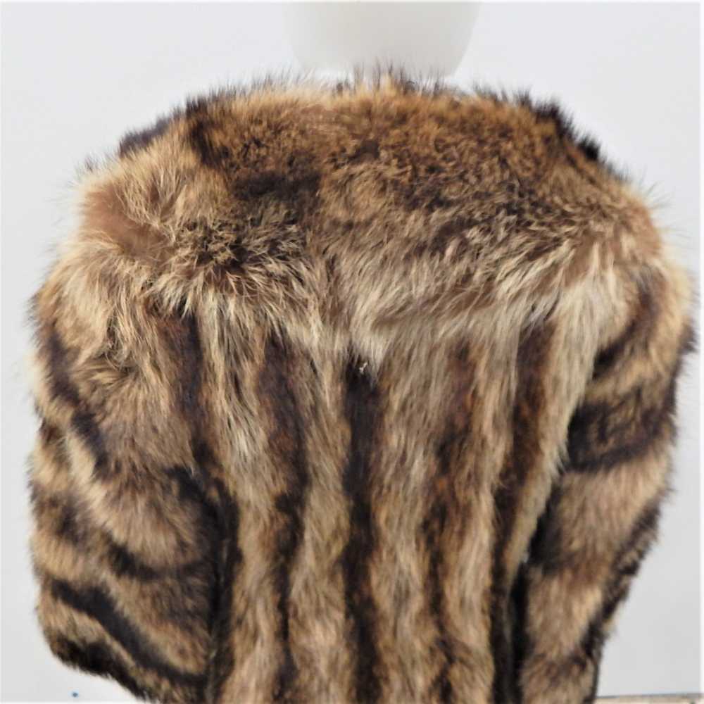 Vintage Minerva By Evans Women's Raccoon Fur Coat - image 6
