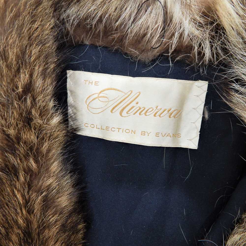 Vintage Minerva By Evans Women's Raccoon Fur Coat - image 7
