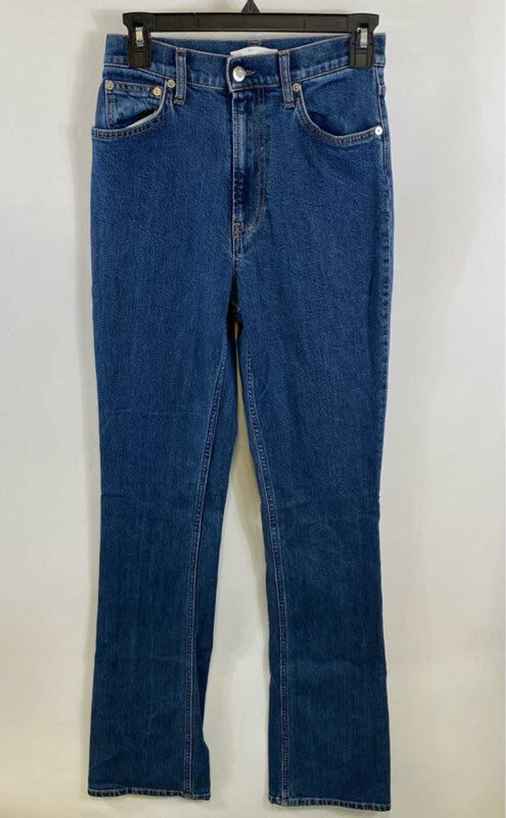 Helmut Lang Unisex Blue Straight Leg Jeans Sz 27/… - image 1
