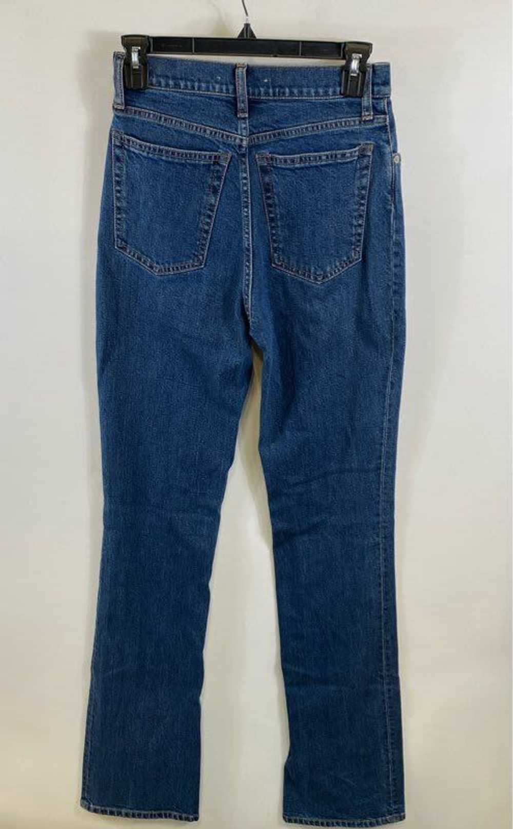 Helmut Lang Unisex Blue Straight Leg Jeans Sz 27/… - image 2