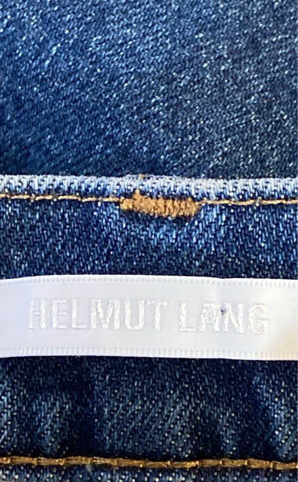 Helmut Lang Unisex Blue Straight Leg Jeans Sz 27/… - image 3