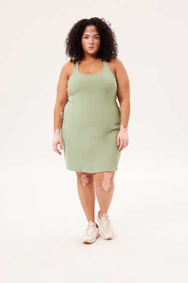 Girlfriend Collective Matcha Paloma Racerback Dres