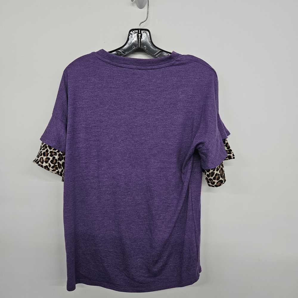 Purple K -State Short Sleeve Shirt - image 2