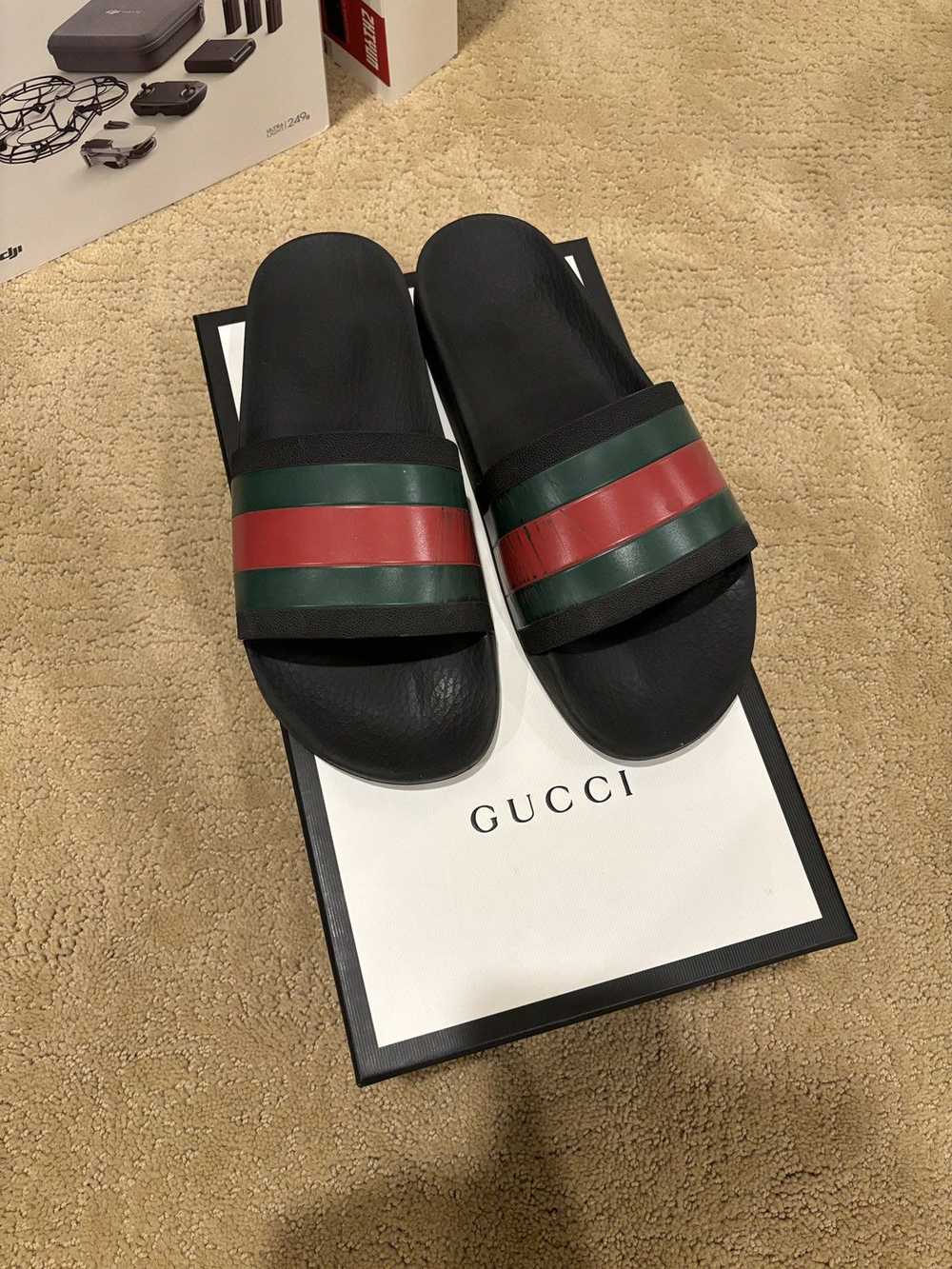 Gucci Gucci Slides Mens Size 9 - image 1