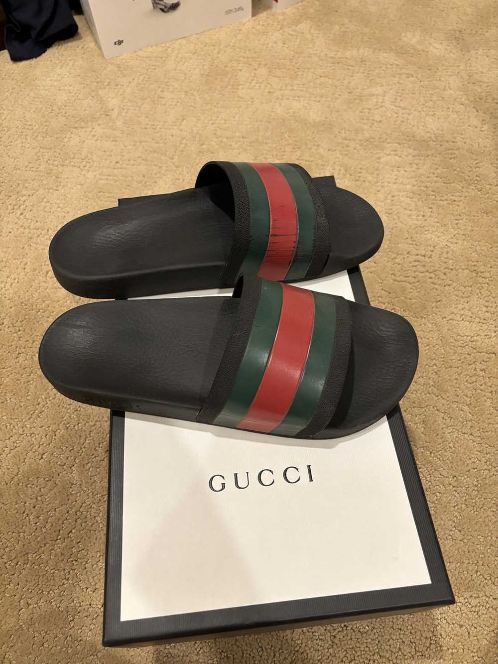 Gucci Gucci Slides Mens Size 9 - image 2