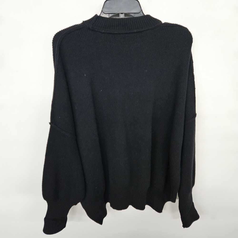 Free People Black Tunic Sweater - image 2