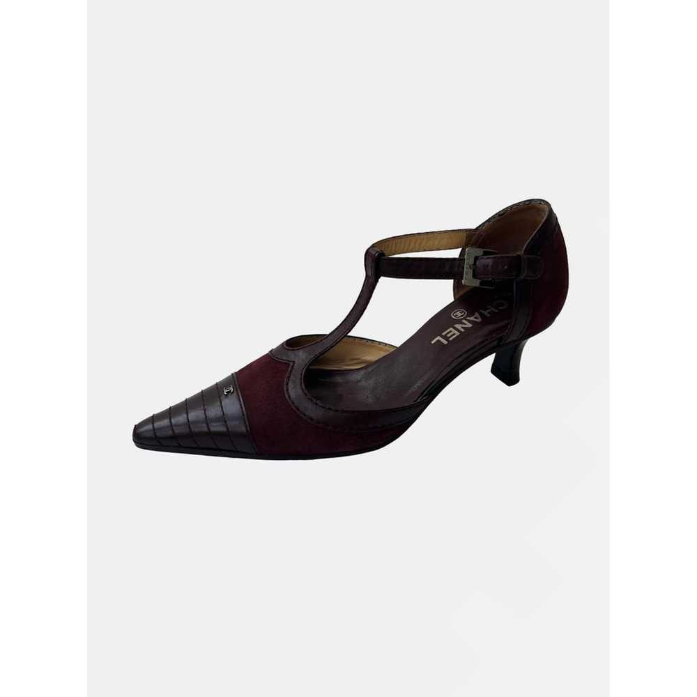 Chanel Leather heels - image 3