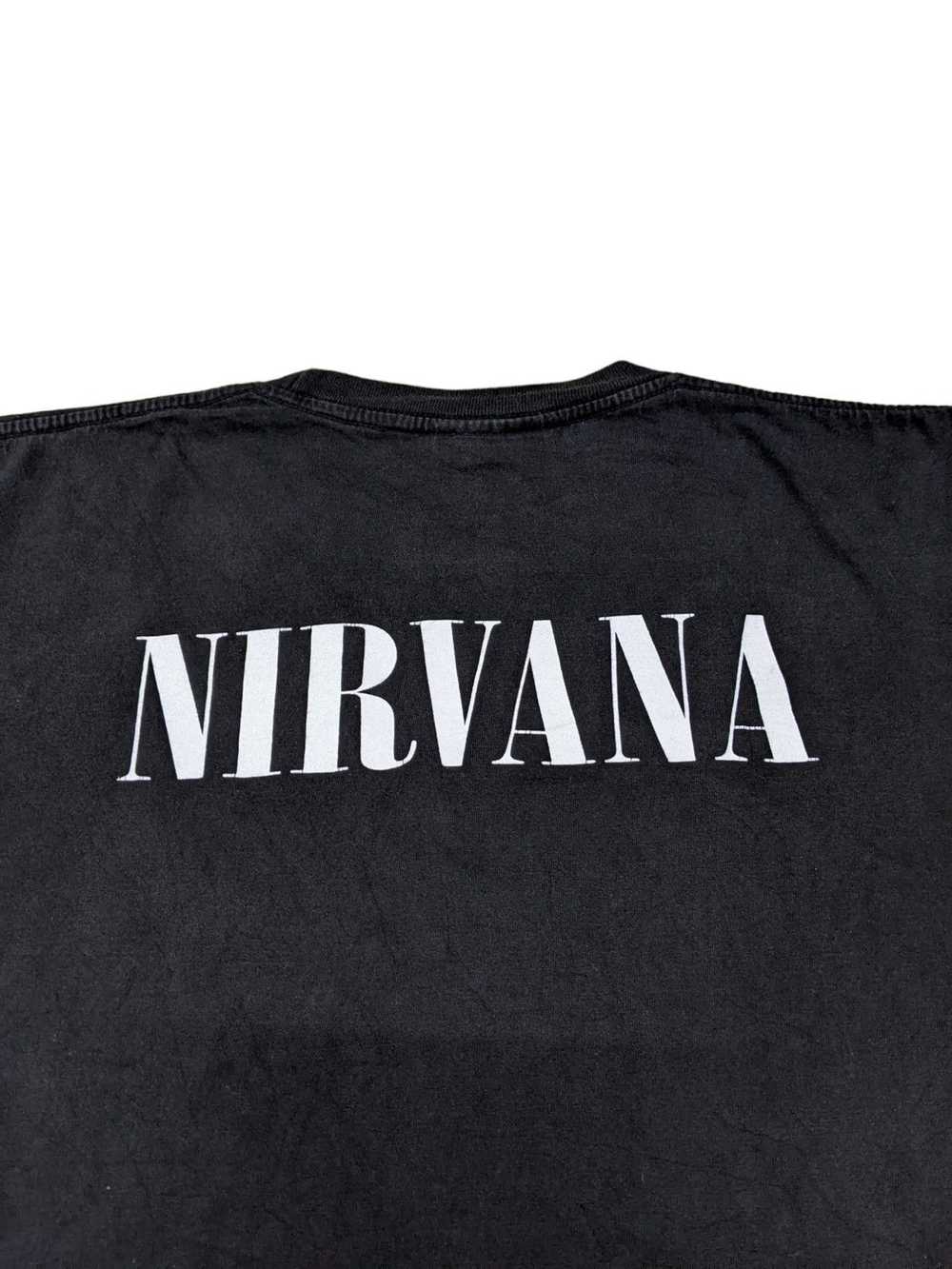 Band Tees × Nirvana × Vintage Vtg Nirvana Kurt Co… - image 4