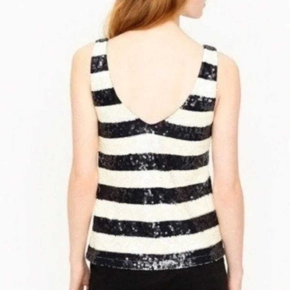 J. Crew Collection Striped Sequin Tank Top - image 10