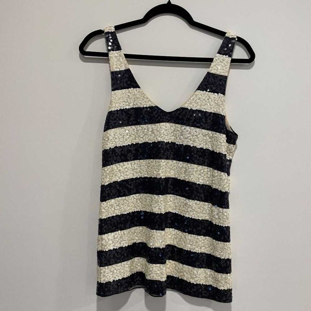 J. Crew Collection Striped Sequin Tank Top - image 6