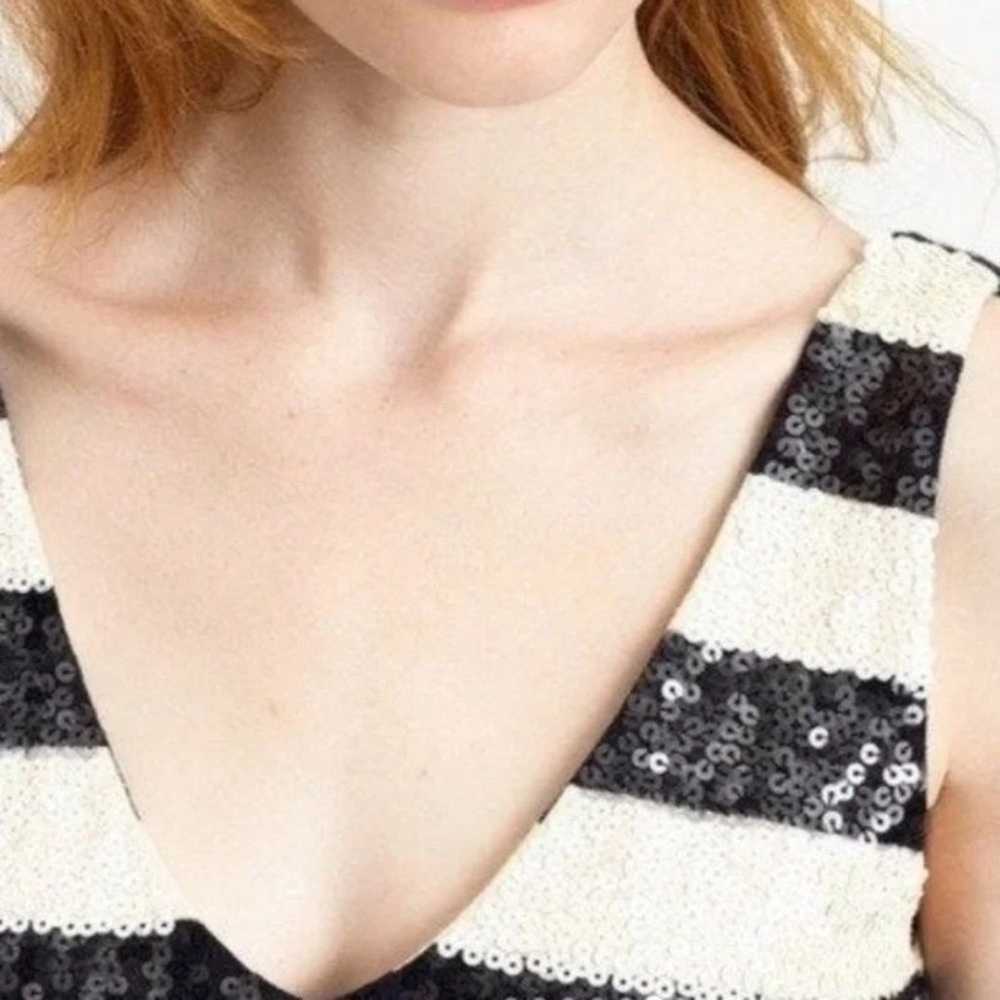 J. Crew Collection Striped Sequin Tank Top - image 9
