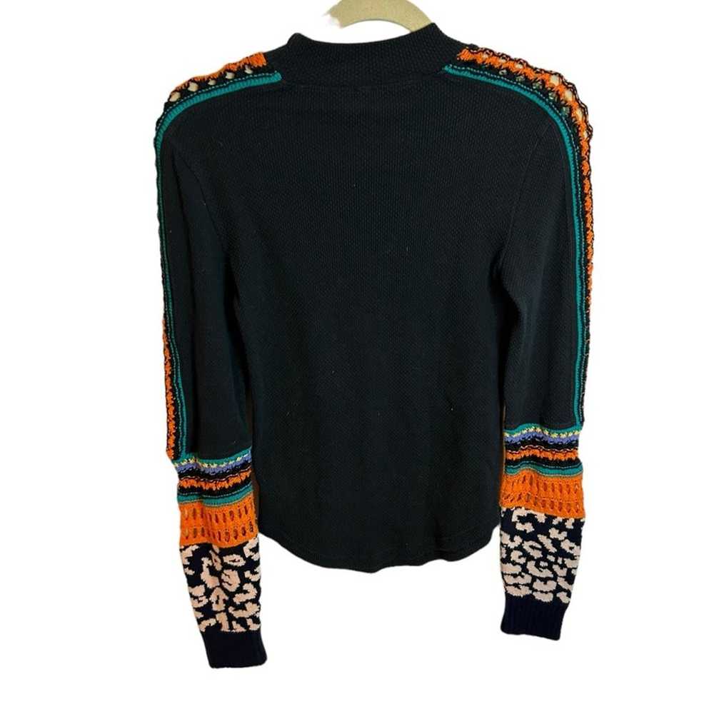 FREE PEOPLE SWITCH IT UP CROCHET THERMAL - image 2
