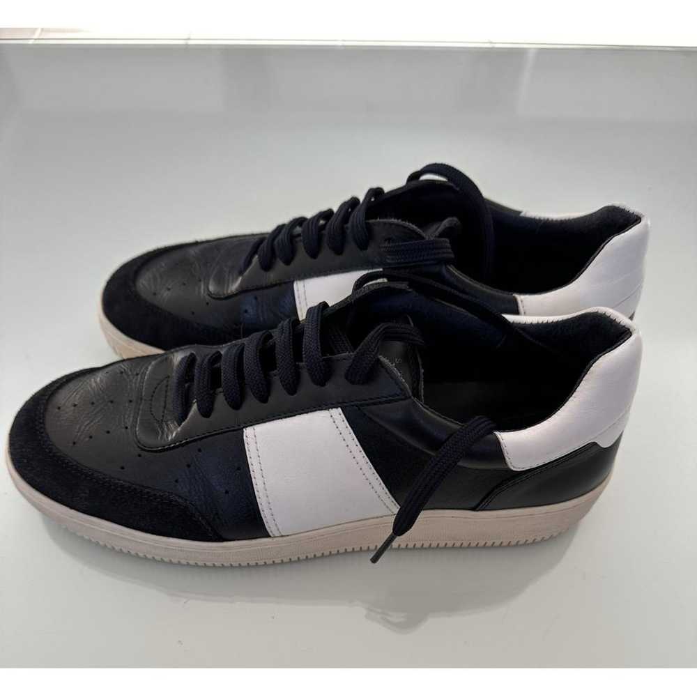 Sandro Leather low trainers - image 2