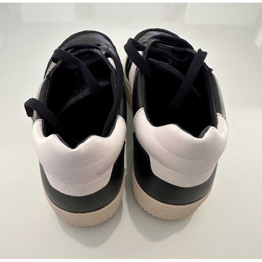 Sandro Leather low trainers - image 3
