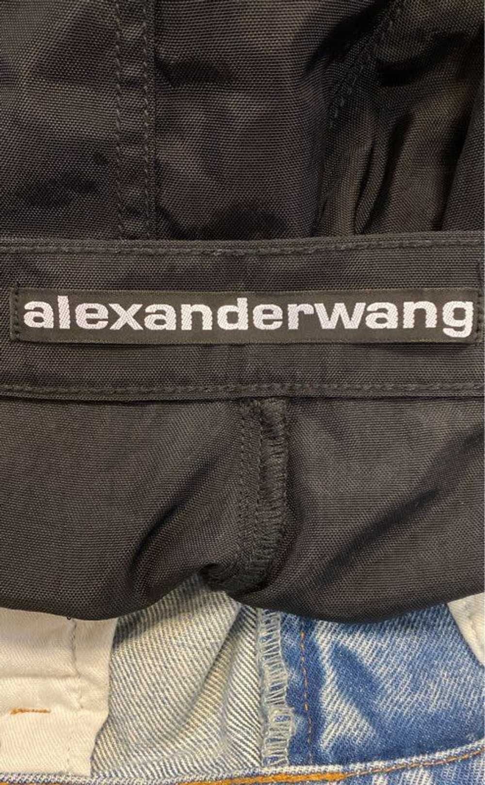 Alexander Wang Women Blue Colorblock Pants Sz 26 - image 3