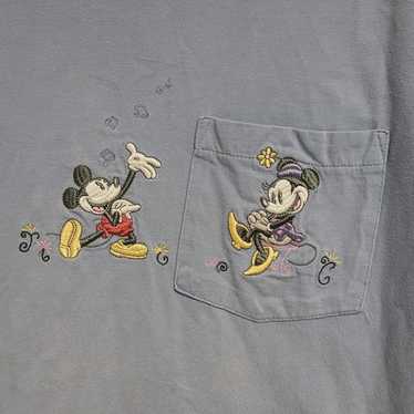 Mickey Mouse Minnie T-Shirt Large Womens The Disn… - image 1