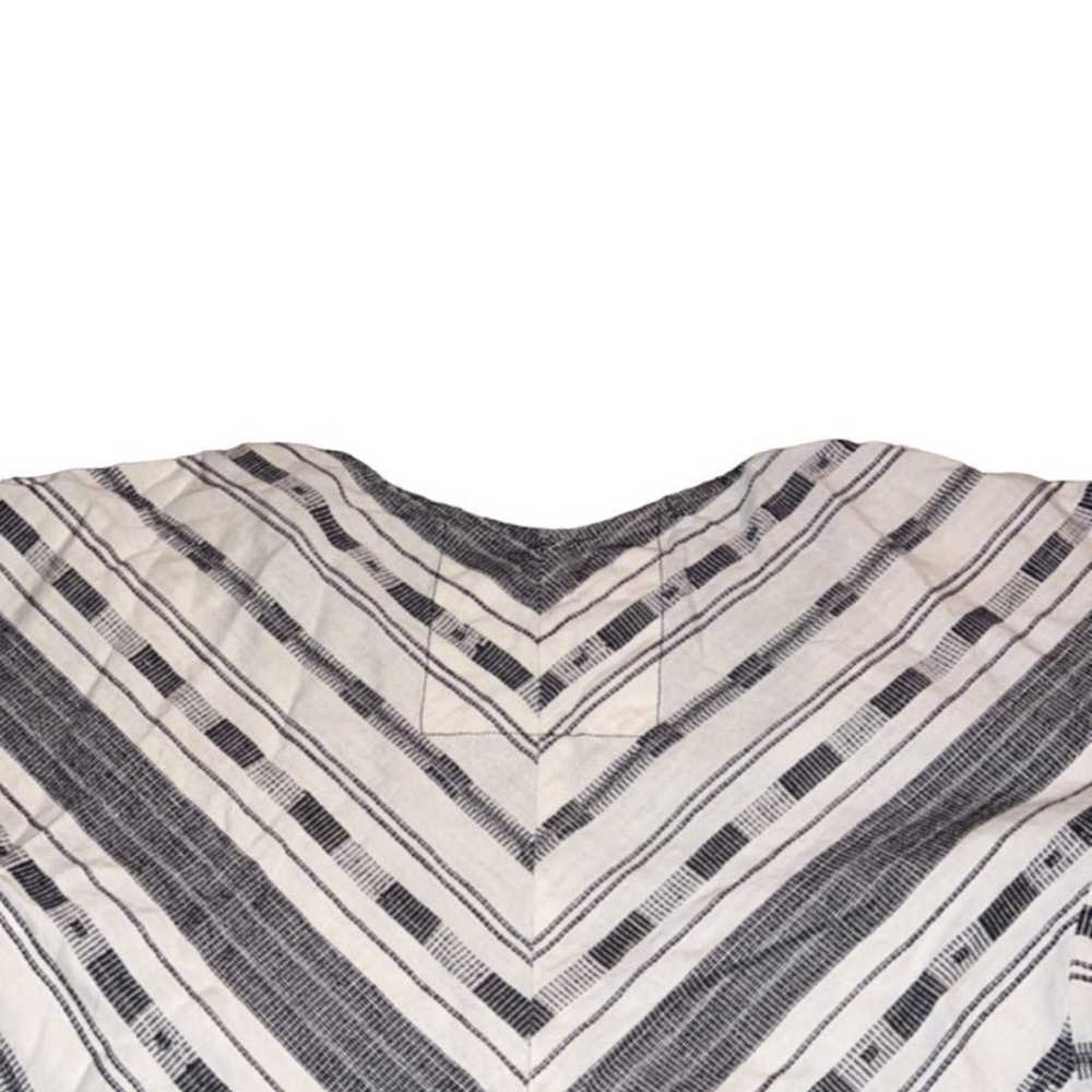 Ace & Jig Striped Casual Cotton Linen Blend Short… - image 8