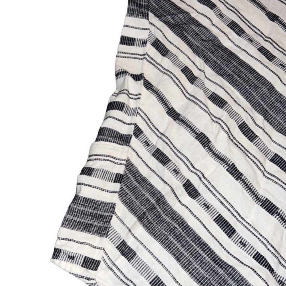 Ace & Jig Striped Casual Cotton Linen Blend Short… - image 9