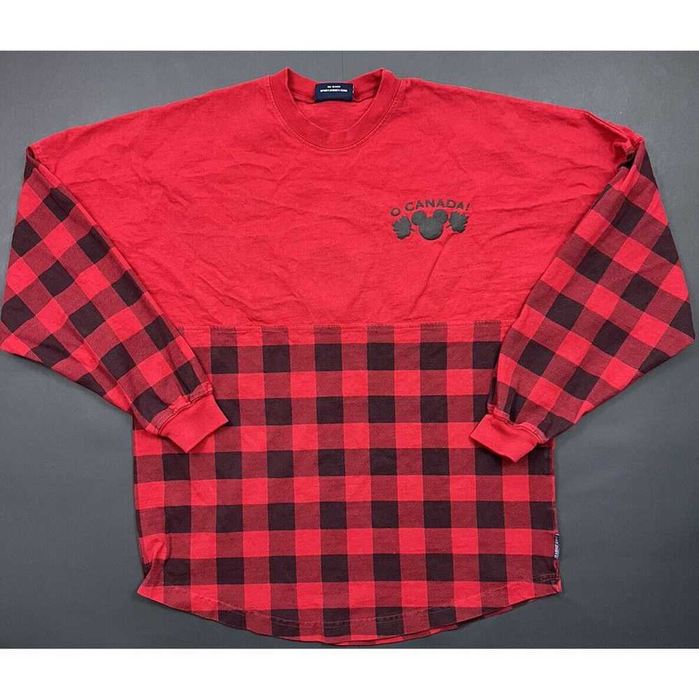 Disney Parks Spirit Jersey Shirt O Canada Red Pla… - image 3