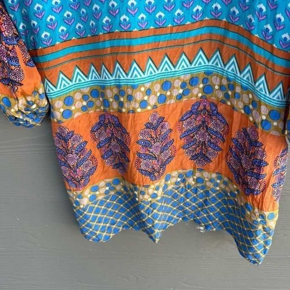 Tolani 100% silk Chandra tunic blouse - image 8
