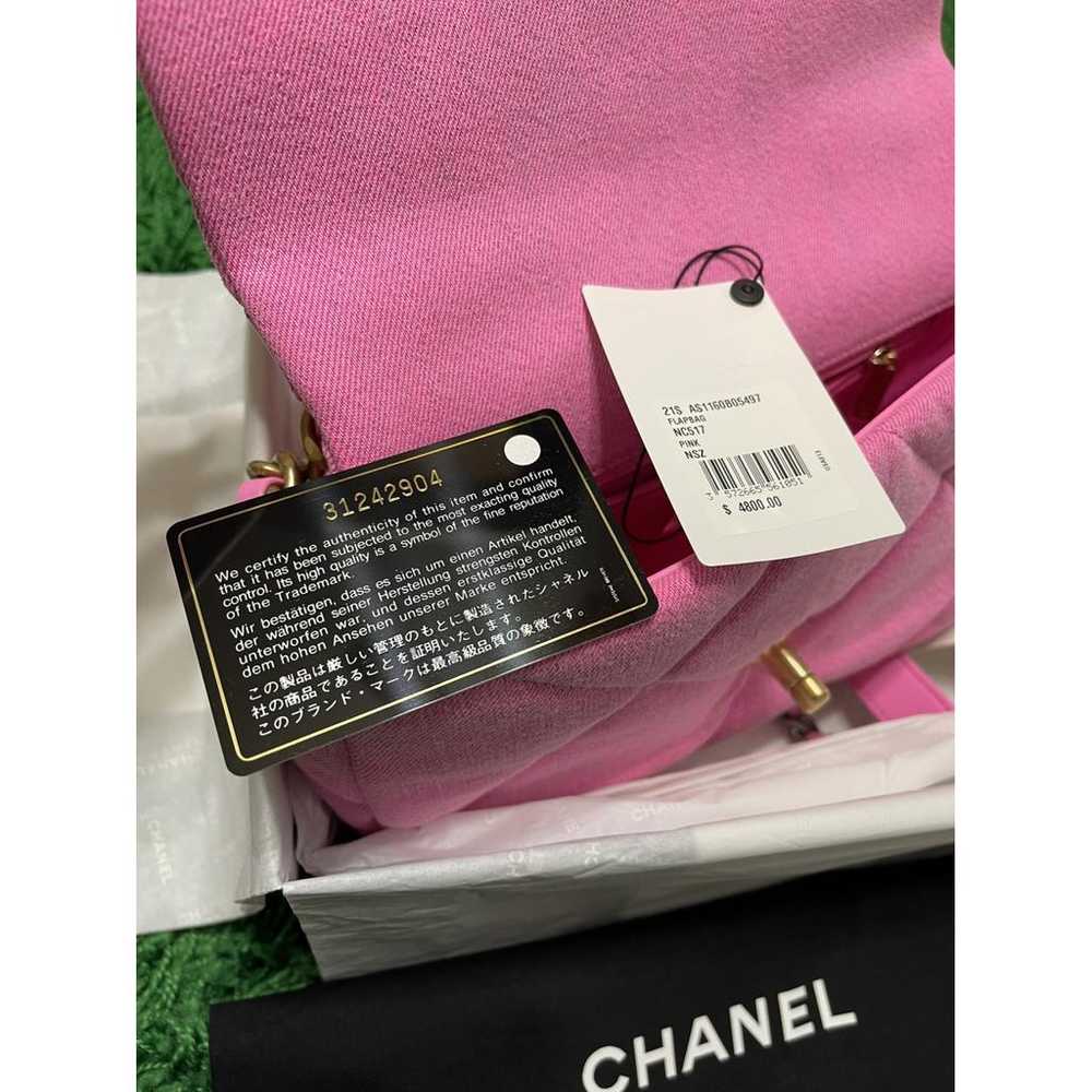 Chanel Chanel 19 cloth handbag - image 8