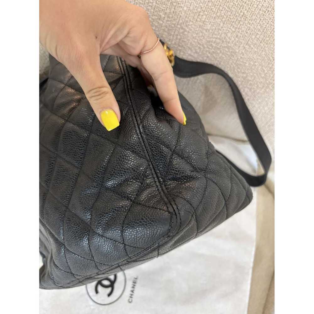 Chanel Gabrielle Bucket leather crossbody bag - image 9