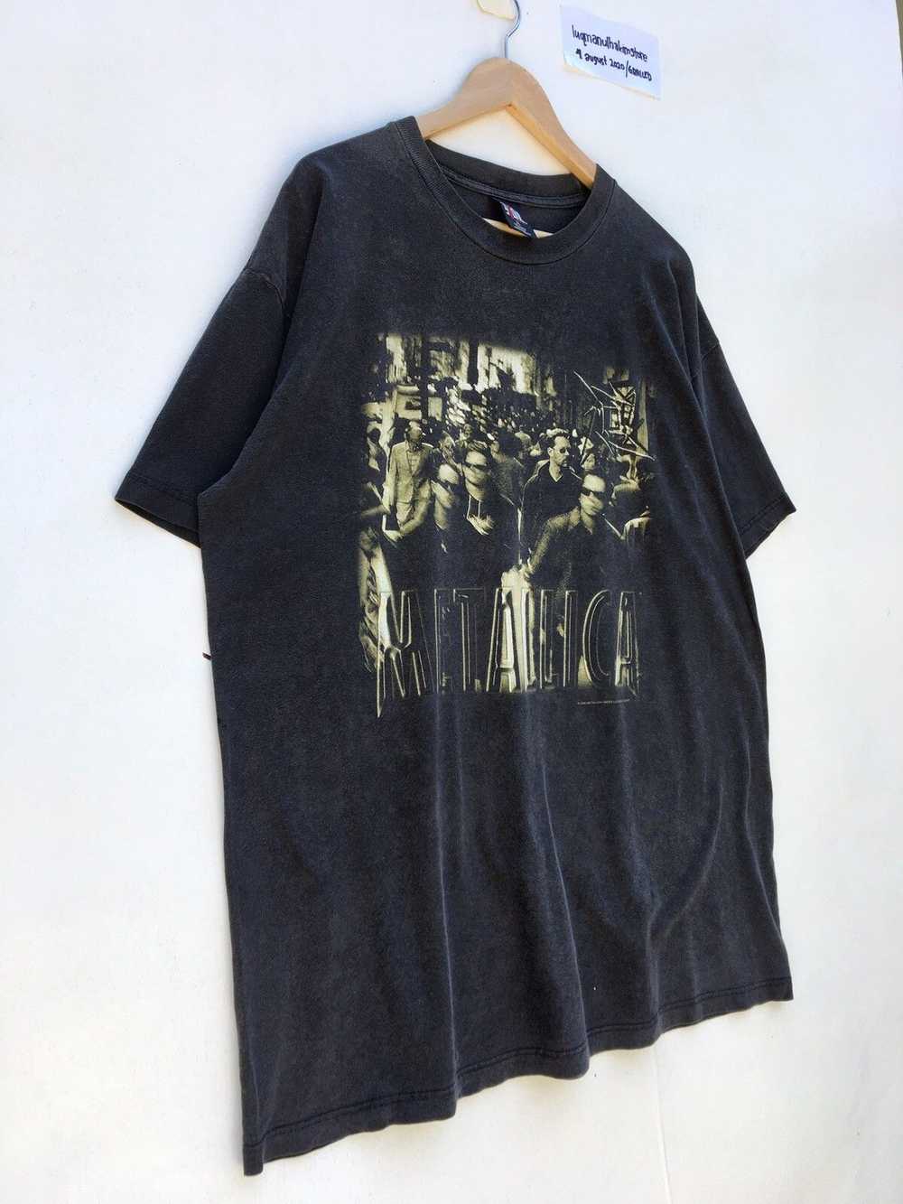 Band Tees × Metallica × Vintage Vintage 1996 Meta… - image 2