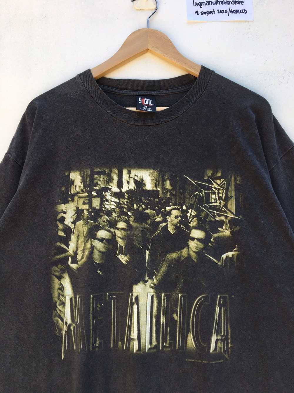 Band Tees × Metallica × Vintage Vintage 1996 Meta… - image 5