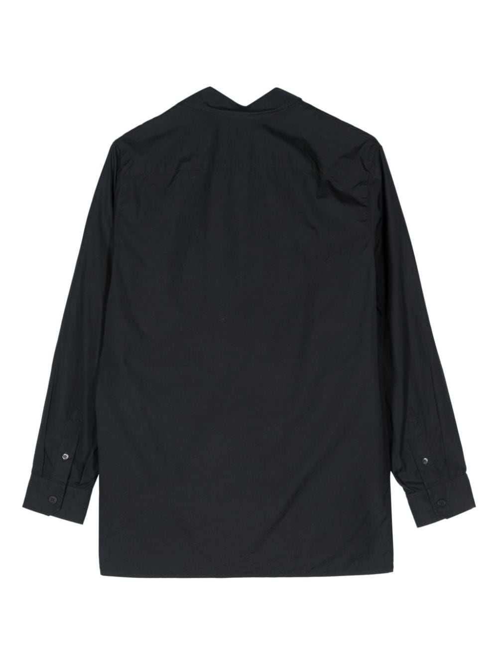 Hermès Pre-Owned 1990-2000s plunging cotton shirt… - image 2