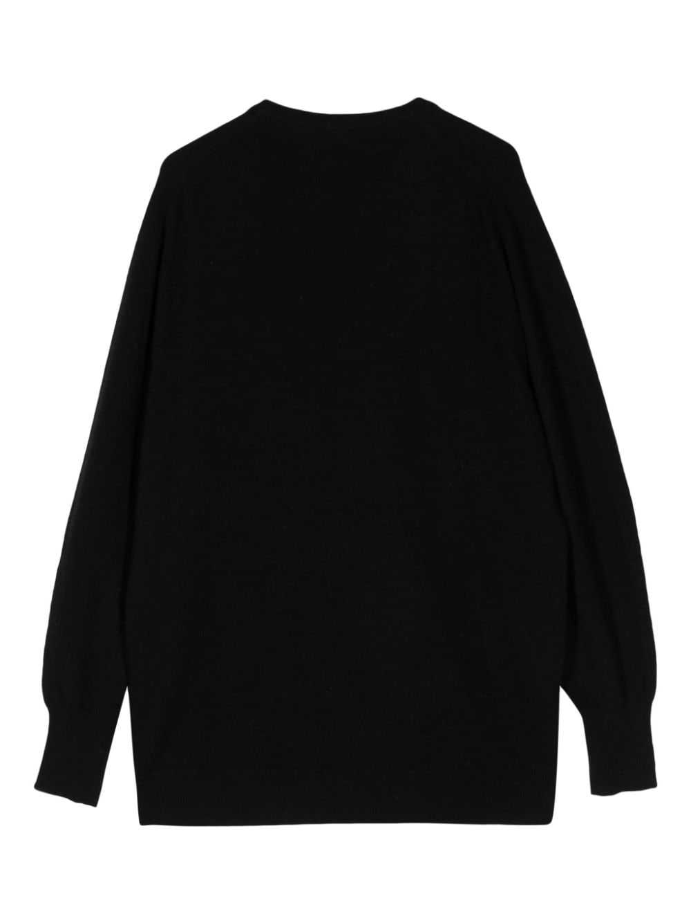 CHANEL Pre-Owned 1994 CC cashmere jumper - Black - image 2