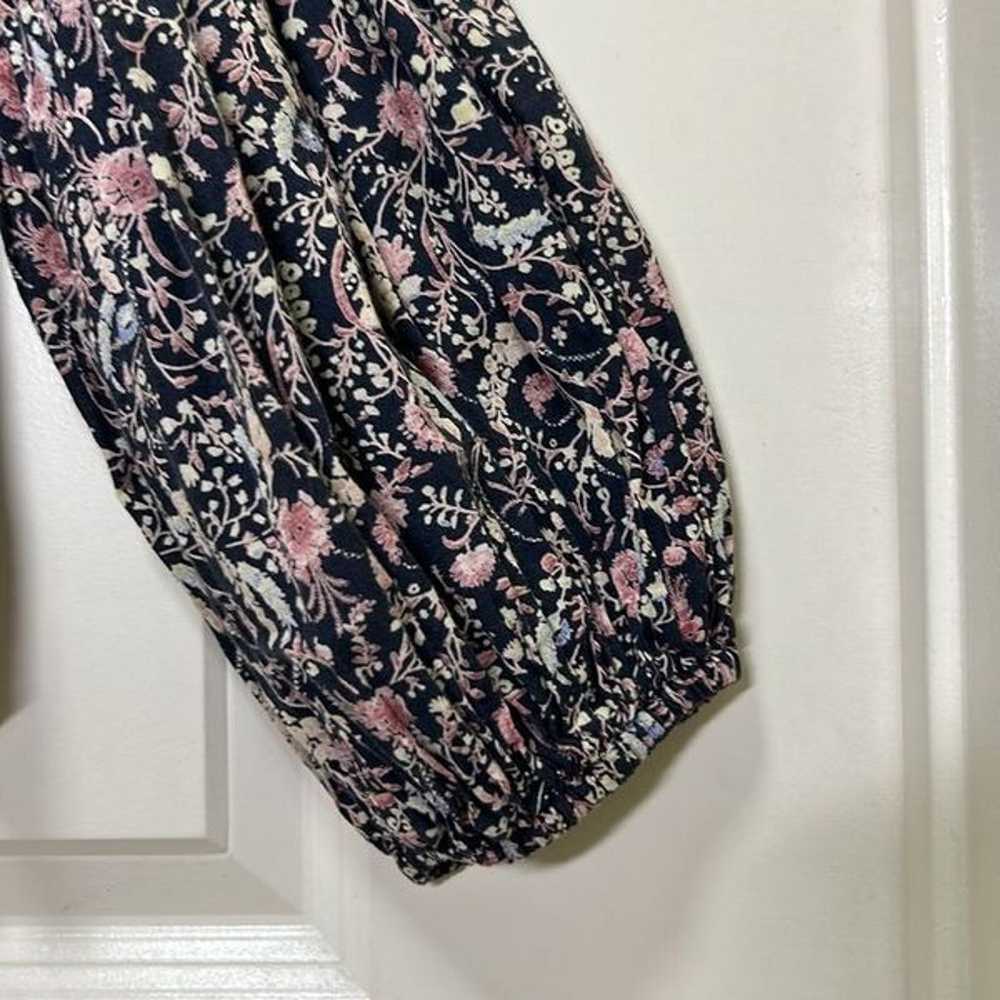 Doen - Thistle” Long, Puff Sleeve, Floral Peasant… - image 10
