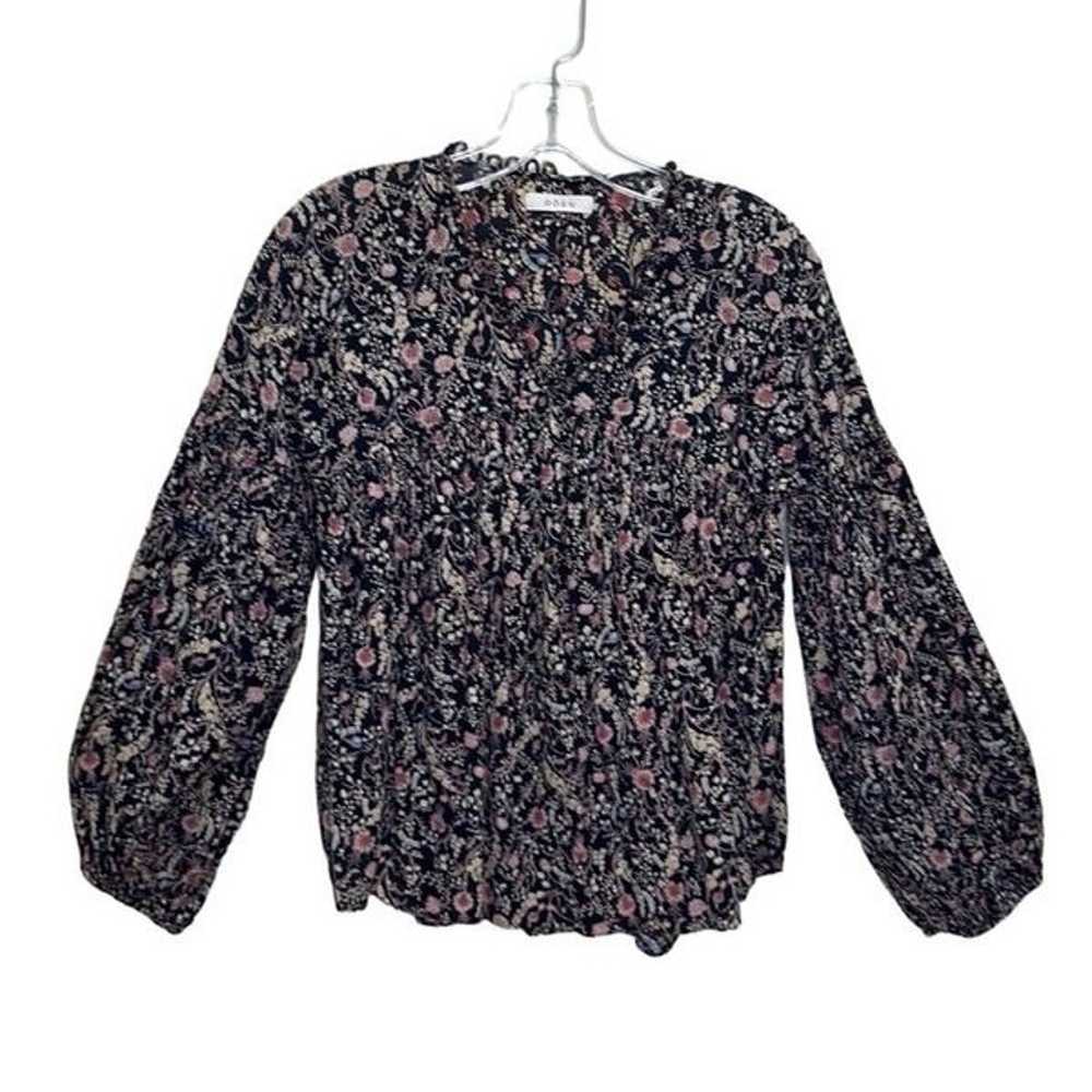 Doen - Thistle” Long, Puff Sleeve, Floral Peasant… - image 3