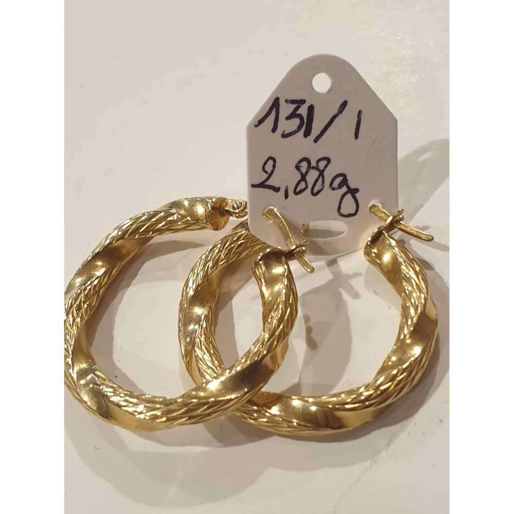 Gold Belgium Yellow gold earrings - image 4