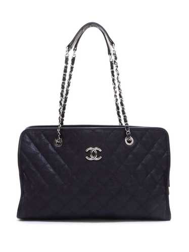 CHANEL Pre-Owned 2012 French Riviera tote bag - Bl