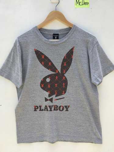 Playboy Vintage Playboy Tshirt Big Bunny Head Spel