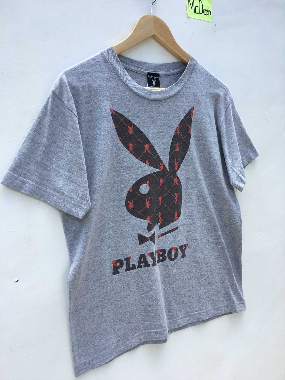 Playboy Vintage Playboy Tshirt Big Bunny Head Spe… - image 2