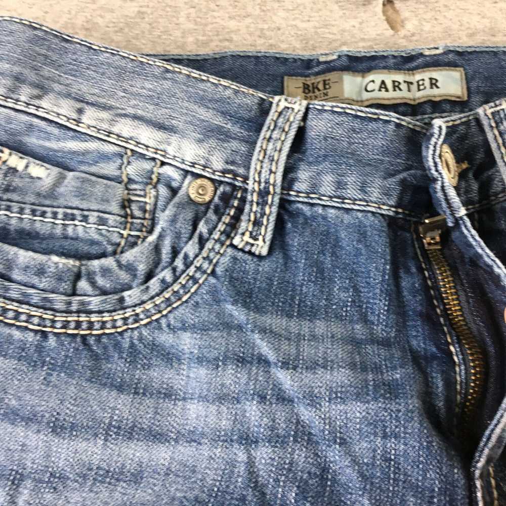 Buckle BKE Jeans Mens 32L Carter Straight Distres… - image 2