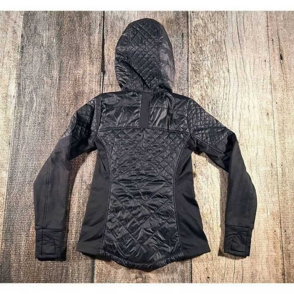 Athleta Rock Springs Full Zip Jacket Quilted Hood… - image 7