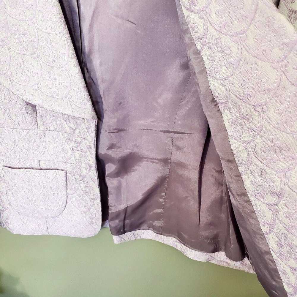 ANTHROPOLOGIE Jacket Womens Size 2 Elevenses Lave… - image 8