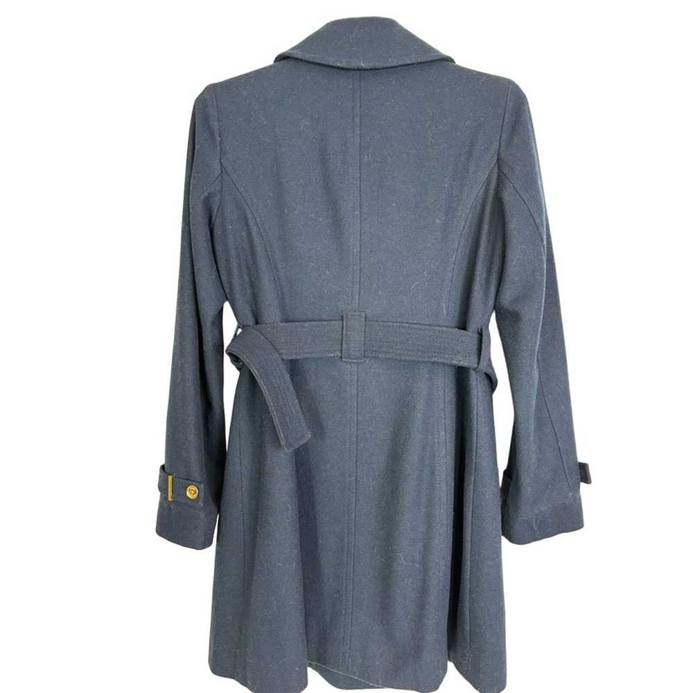 #MICHAEL KORS Belted Asymmetrical Zip Wool Blend … - image 5