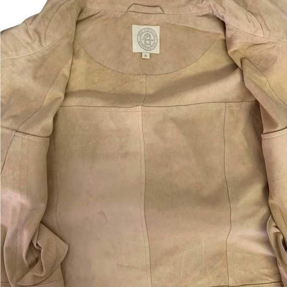 Women's sleeveless spring suede jacket - image 5