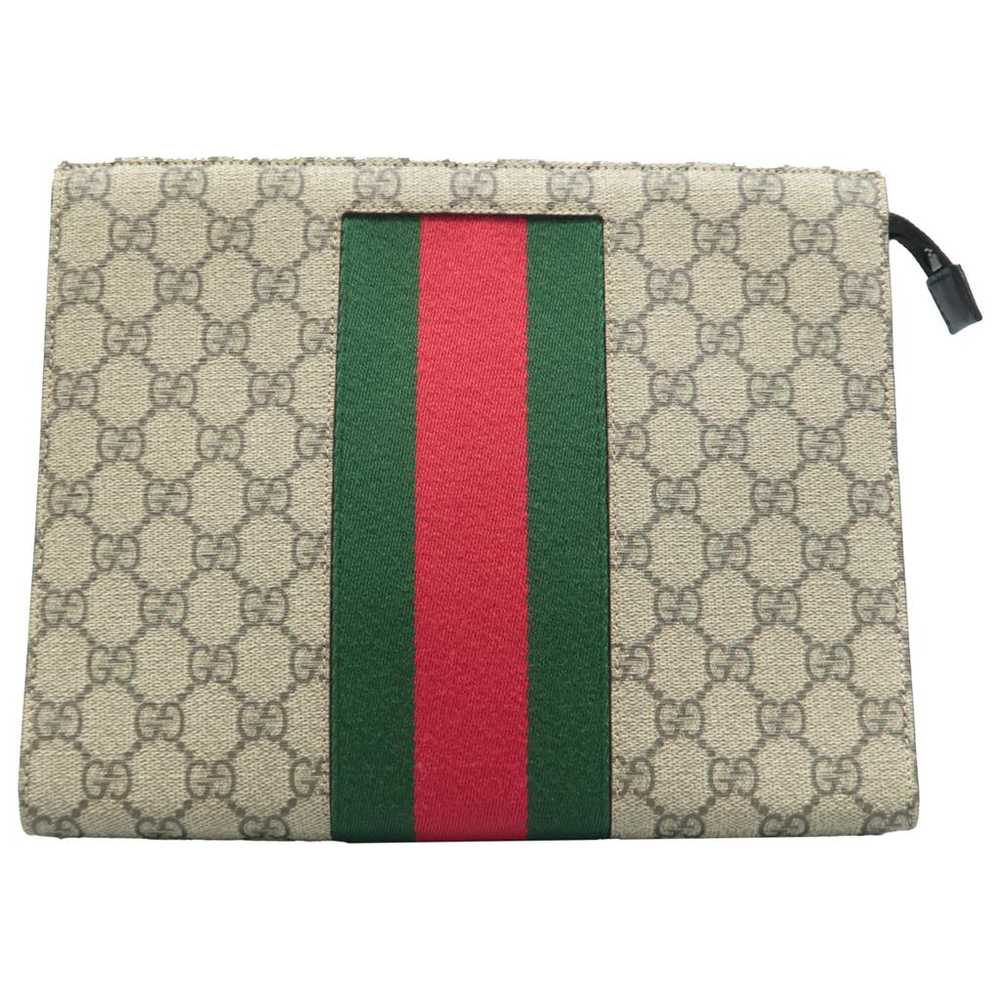 Gucci Ophidia leather clutch bag - image 1