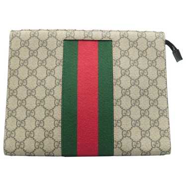 Gucci Ophidia leather clutch bag