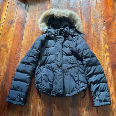Calvin Klein Goose Down puffer jacket with raccoo… - image 1
